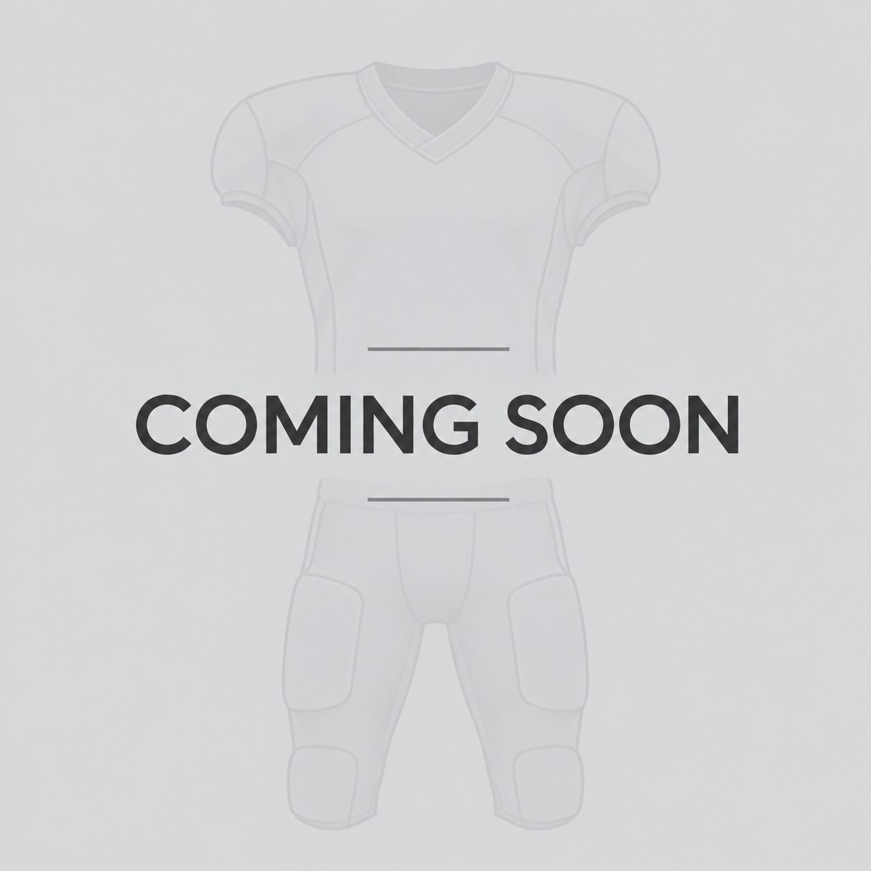 American Football Jersey Art# 207 — Coming Soon image placeholder