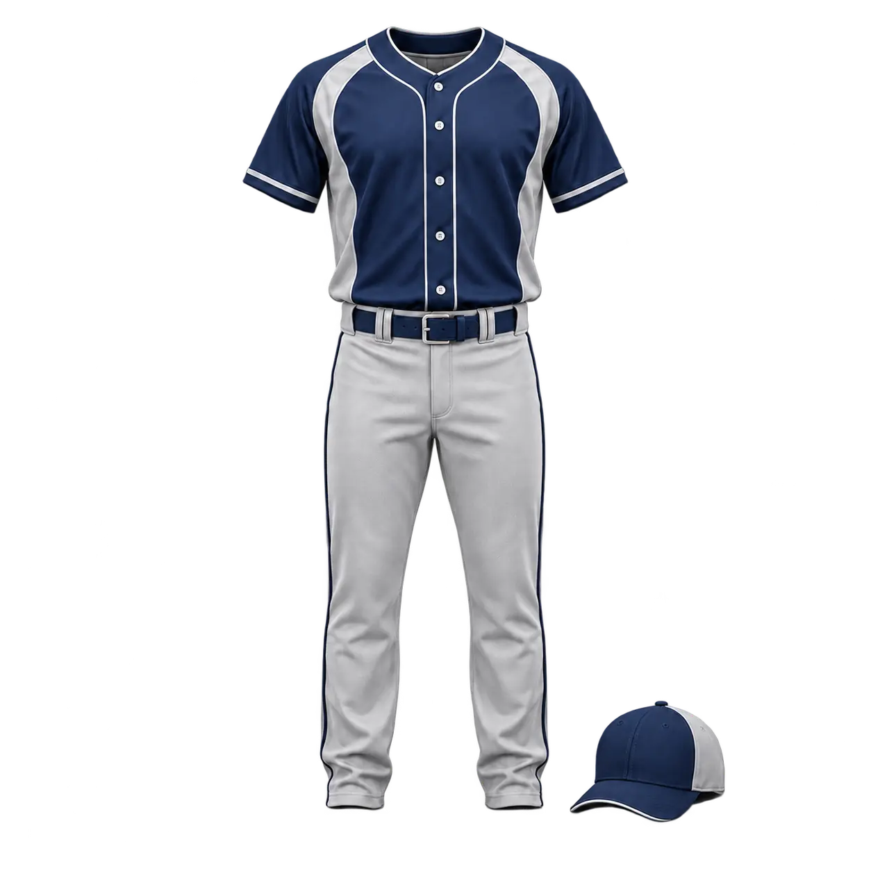 Baseball Uniforms garment style reference