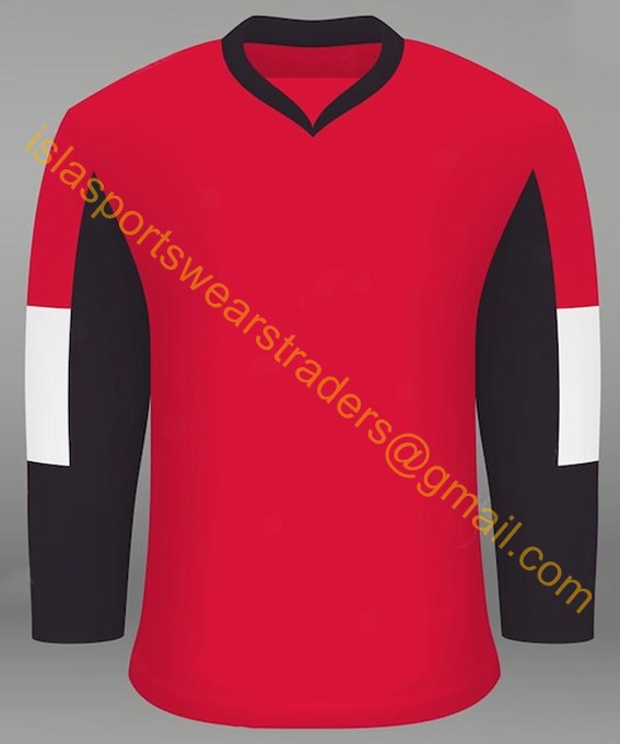Durable ice hockey jersey for professional play
